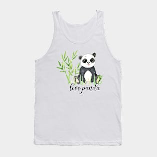 LOVE PANDA, PANDA ANIMAL Tank Top